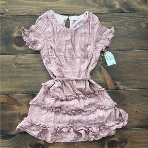 Women’s Ruffle Mini Dress NWT